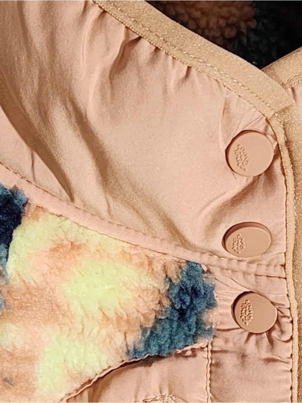 Free People Hit the Slopes Fleece M Tie Dye - Picture 5 of 7